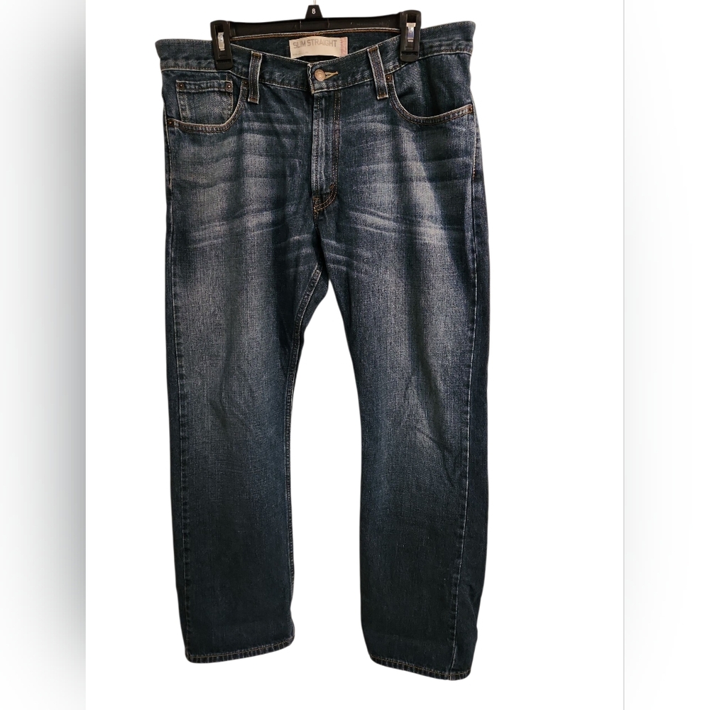 Levi's Classic Indigo Straight Jeans